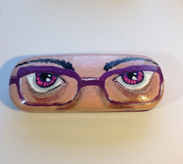 Purple Glasses Case